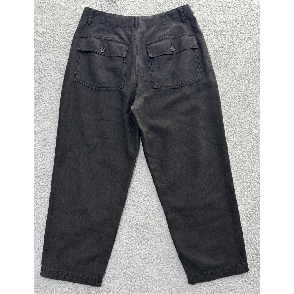 Lucky Brand Lightweight Womens cropped pants size 28x22 Dark Gray